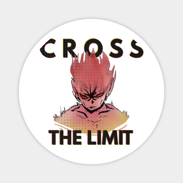 Cross the limit Manga inspired Magnet by CJart